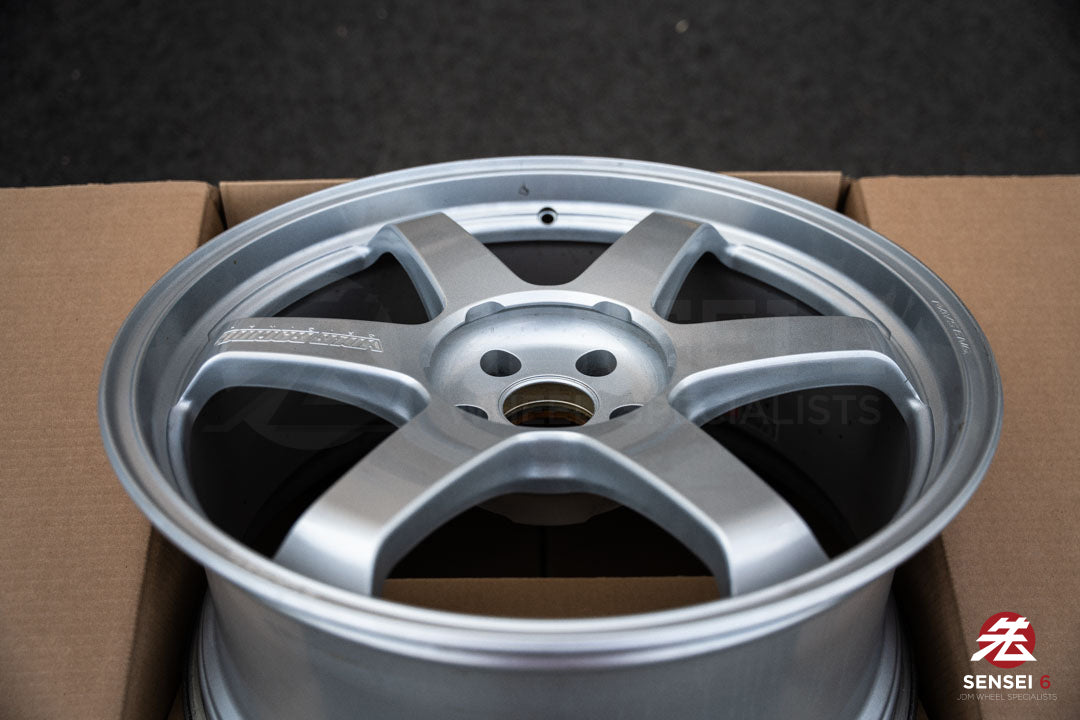 20" Volk TE37 Ultra M-Spec (Used Wheels) / 5x114.3 / 20x9.5 +28 / Diamond Silver