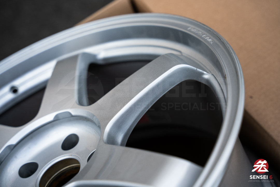 20" Volk TE37 Ultra M-Spec (Used Wheels) / 5x114.3 / 20x9.5 +28 / Diamond Silver