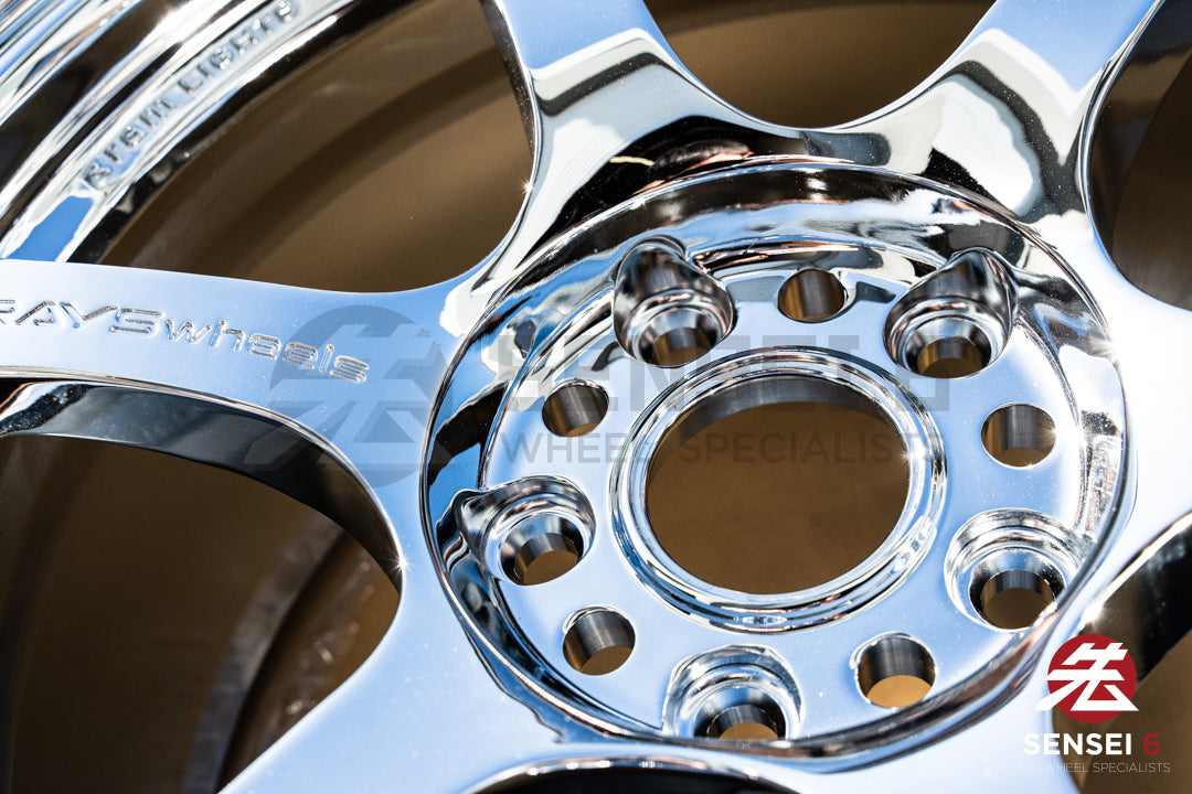グラムライト 57DR / 17x9 +38 / 5x114.3 / クローム