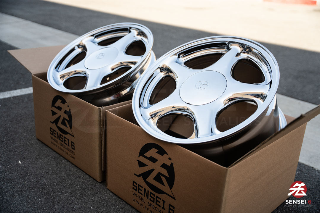 OE+ Supra IV / 18x9.5 +38, 18x10.5 +42 / 5x114.3 / Chrome