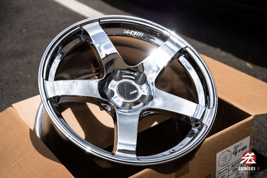 SSR GTV01 / 18x9.5 +22 / 5x114.3 / Chrome