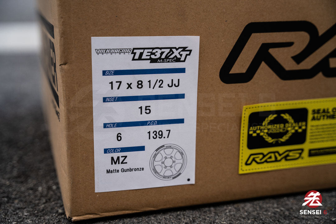 Volk TE37XT M-Spec / 17x8.5 +15 / 6x139.7 / Matte GunBronze (MZ)