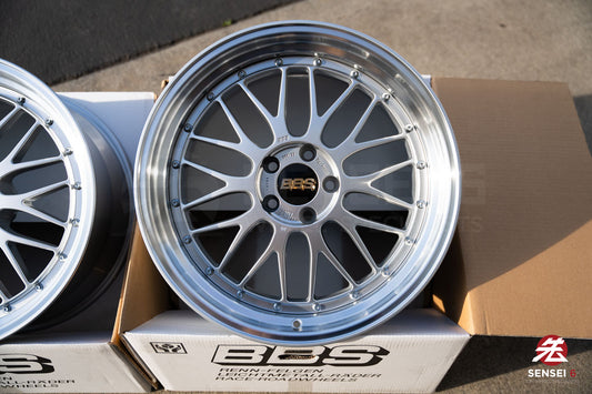 BBS LM / 19x9.5 +23, 19x11 +35 / 5x112 / Diamond Silver