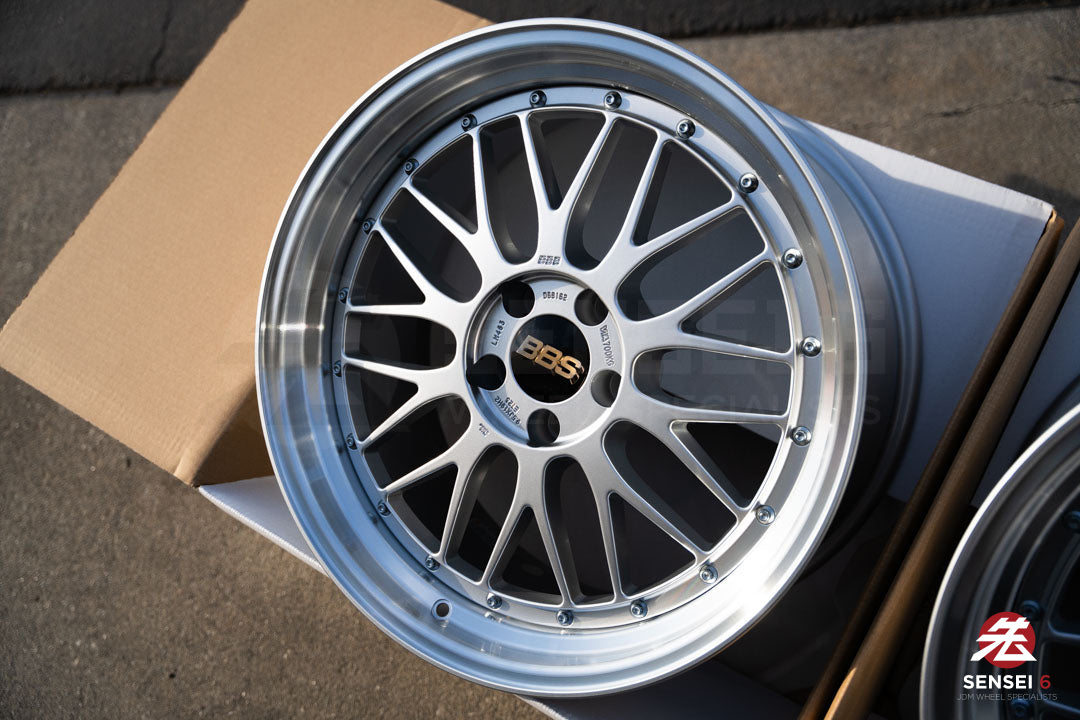 BBS LM / 19x9.5 +23、19x11 +35 / 5x112 / ダイヤモンドシルバー
