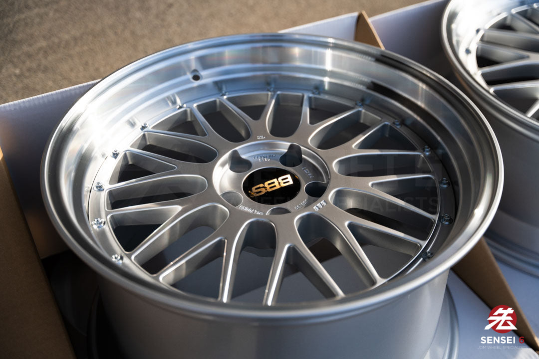 BBS LM / 19x9.5 +23、19x11 +35 / 5x112 / ダイヤモンドシルバー