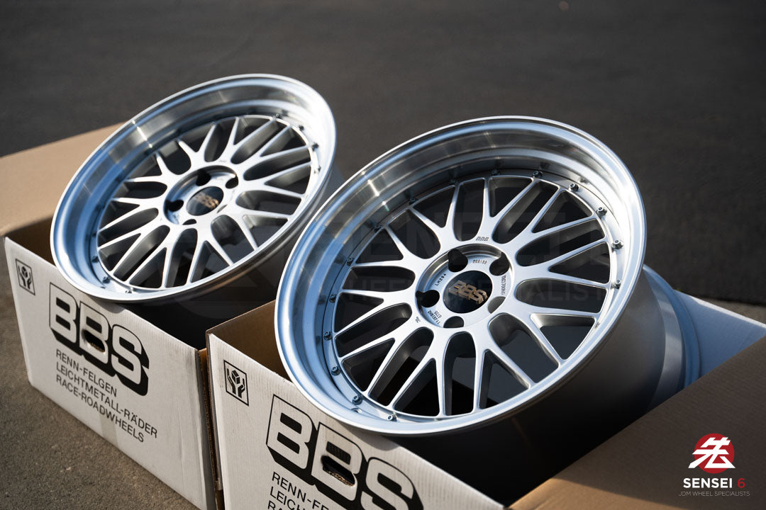 BBS LM / 19x9.5 +23、19x11 +35 / 5x112 / ダイヤモンドシルバー