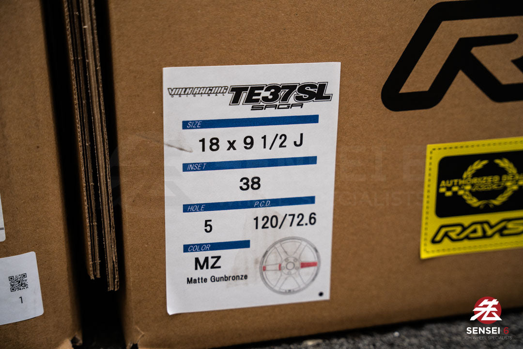 Volk TE37 Saga SL / 18x9.5 +38 / 5x120 / Matte GunBronze (MZ)