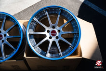 Cargar imagen en el visor de la galería, Trabajo VSKF# / 18x9.5 +14, 18x10.5 +15 / 5x114.3 / Gris claro plateado