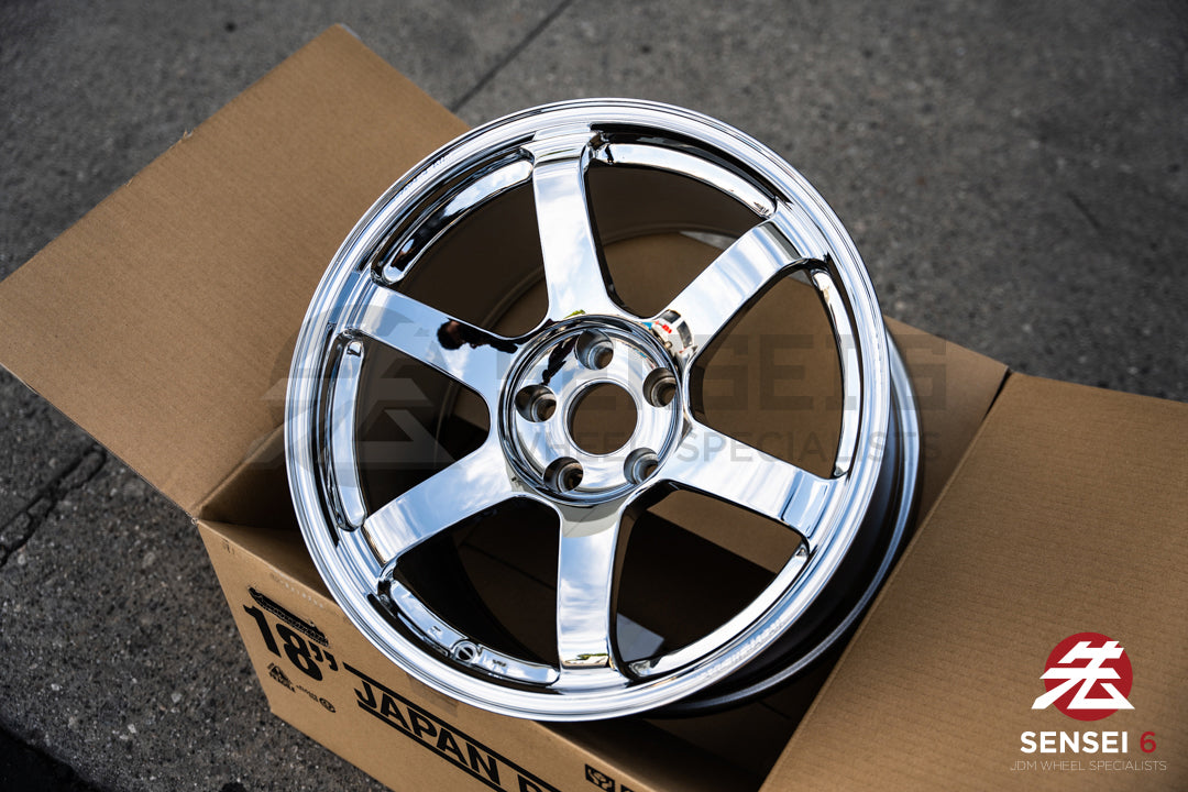 Volk TE37 サガ SL / 18x10.5 +15 / 5x114.3 / クローム