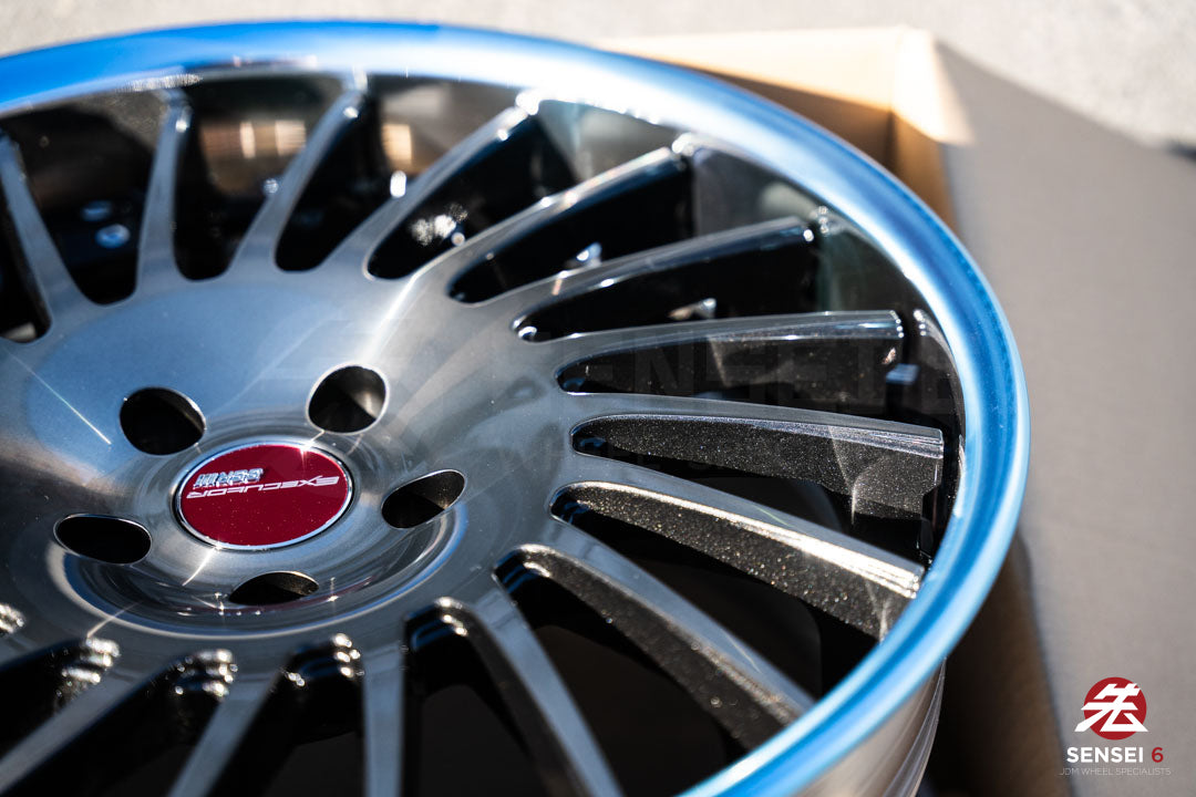 SSR Executor CV05 / 19x9.5 +25, 19x10.5 +18 / 5x114.3 / Galaxy Clear Black