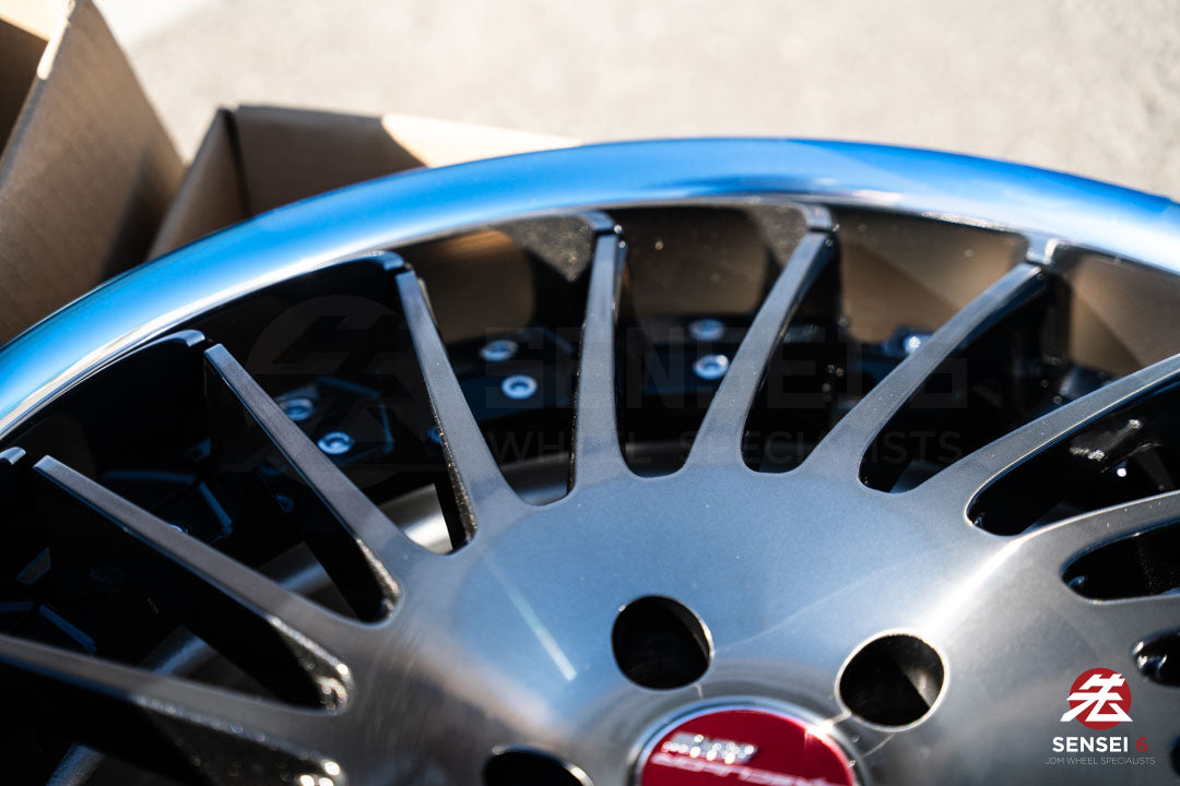 SSR Executor CV05 / 19x9.5 +25, 19x10.5 +18 / 5x114.3 / Galaxy Clear Black