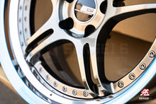 Cargar imagen en el visor de la galería, Trabajo VSKF# / 18x9.5 +14, 18x10.5 +15 / 5x114.3 / Gris claro plateado