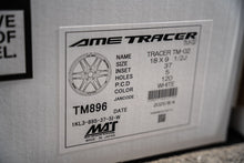 Load image into Gallery viewer, AME Tracer TM02 / 18x9.5 +37 / 5x120 / White