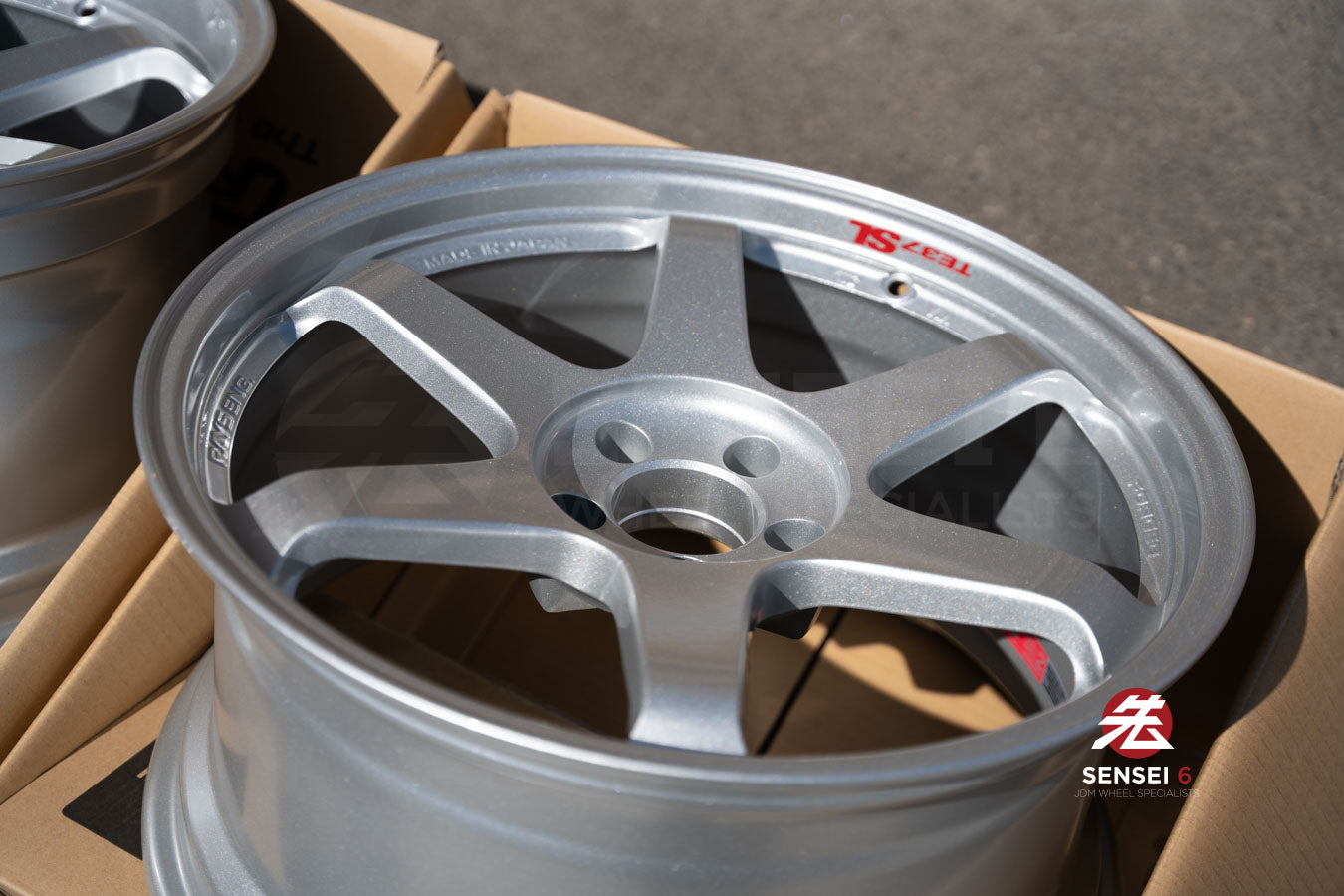 Volk TE37SL / 19x9.5 +22, 19x10.5 +35 / 5x112 / Diamond Silver (DS)