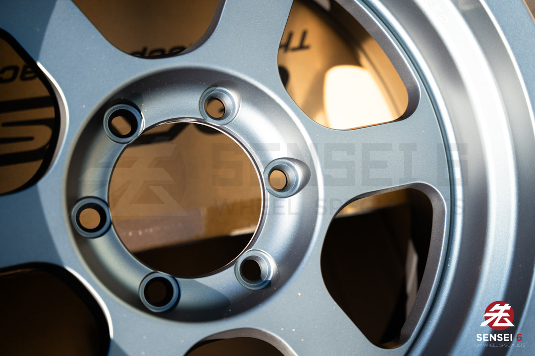 Volk TE37XT M-Spec / 17x8.5-10 / 6x139.7 / Azul mate metalizado