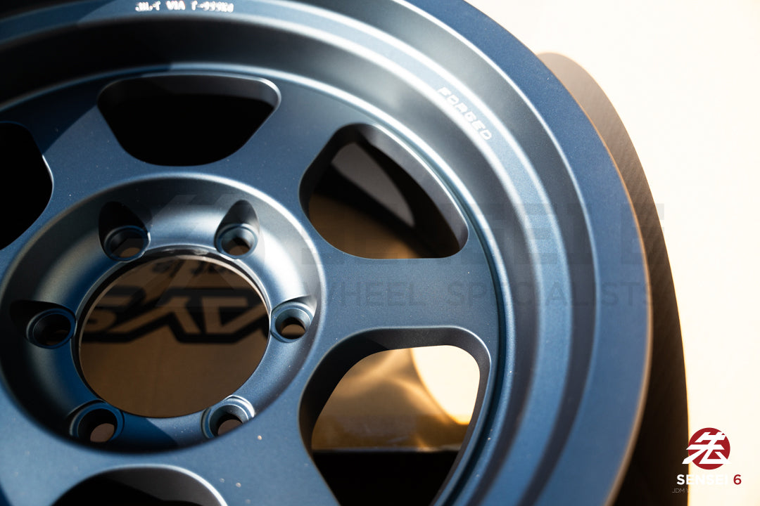 Volk TE37XT M-Spec / 17x8.5-10 / 6x139.7 / Azul mate metalizado
