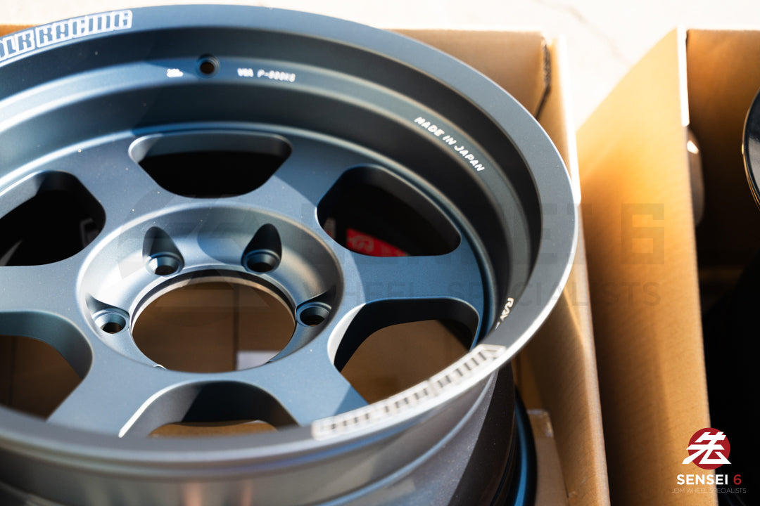 Volk TE37XT M-Spec / 17x8.5-10 / 6x139.7 / Azul mate metalizado