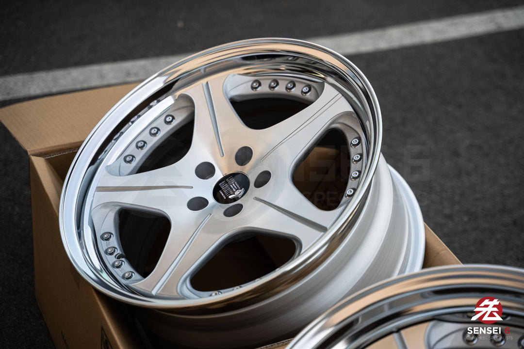 ワークマイスター S1 3P / 18x9.5 +24 / 5x114.3 / バフ仕上げ