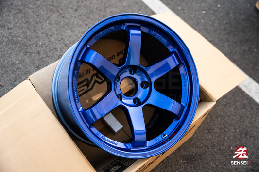 Volk TE37SL / 18x10.5 +20 / 5x120 / Hyper Blue (HL)