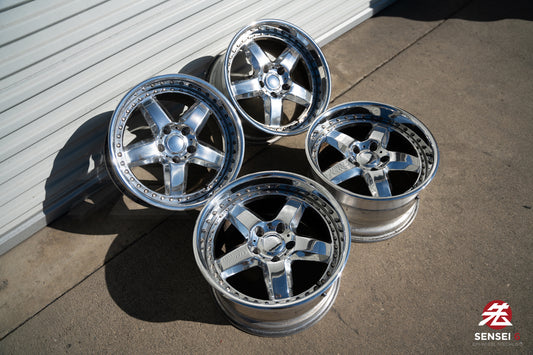 17" Stern Beast (Used Wheels) / 5x114.3 / 17x10 +27 / High Polish