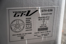 Cargar imagen en el visor de la galería, AME Tracer GTV / 18x10.5 +25 / 5x114.3 / Plata mate