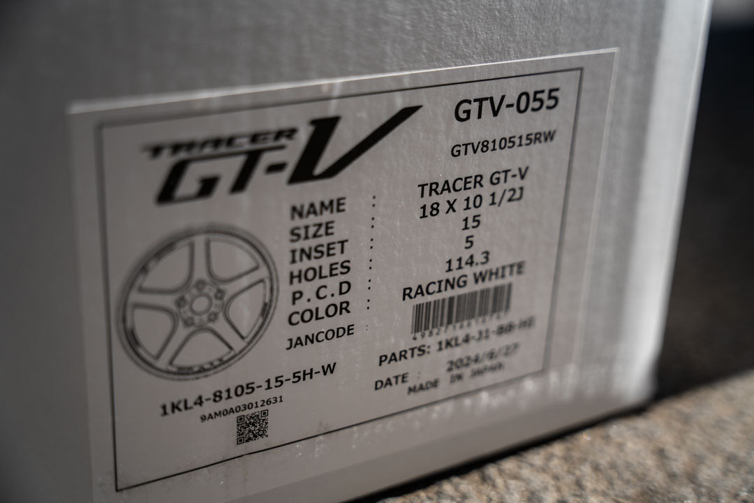 AME Tracer GTV / 18x10.5 +15 / 5x114.3 / Racing White