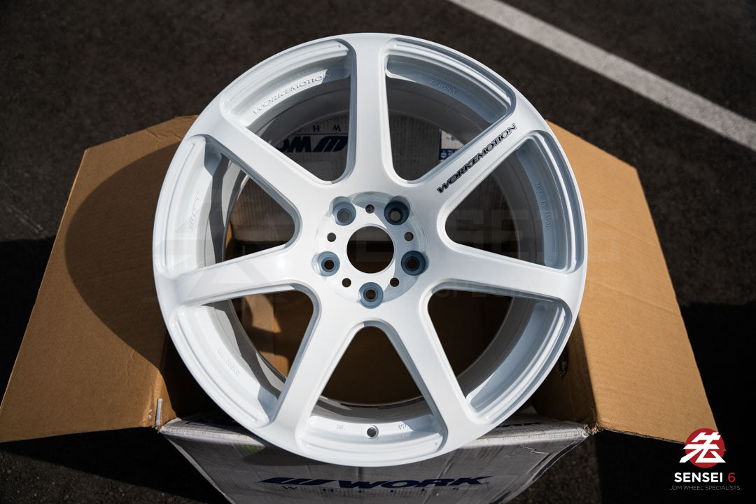 Work Emotion T7R 1P / 18x9.5 +12 / 5x114.3 / White (WH)