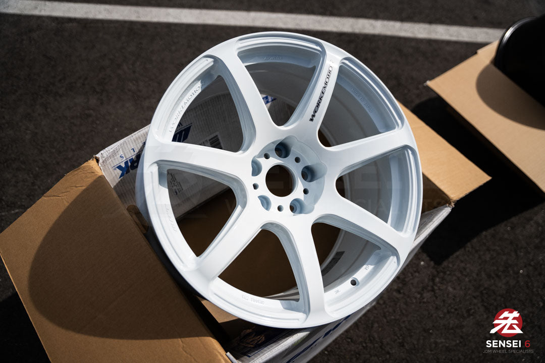 Work Emotion T7R 1P / 18x9.5 +12 / 5x114.3 / White (WH)
