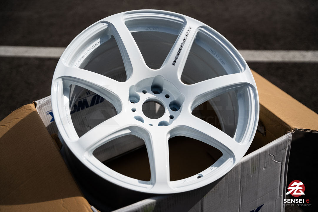 Work Emotion T7R 1P / 18x9.5 +12 / 5x114.3 / White (WH)