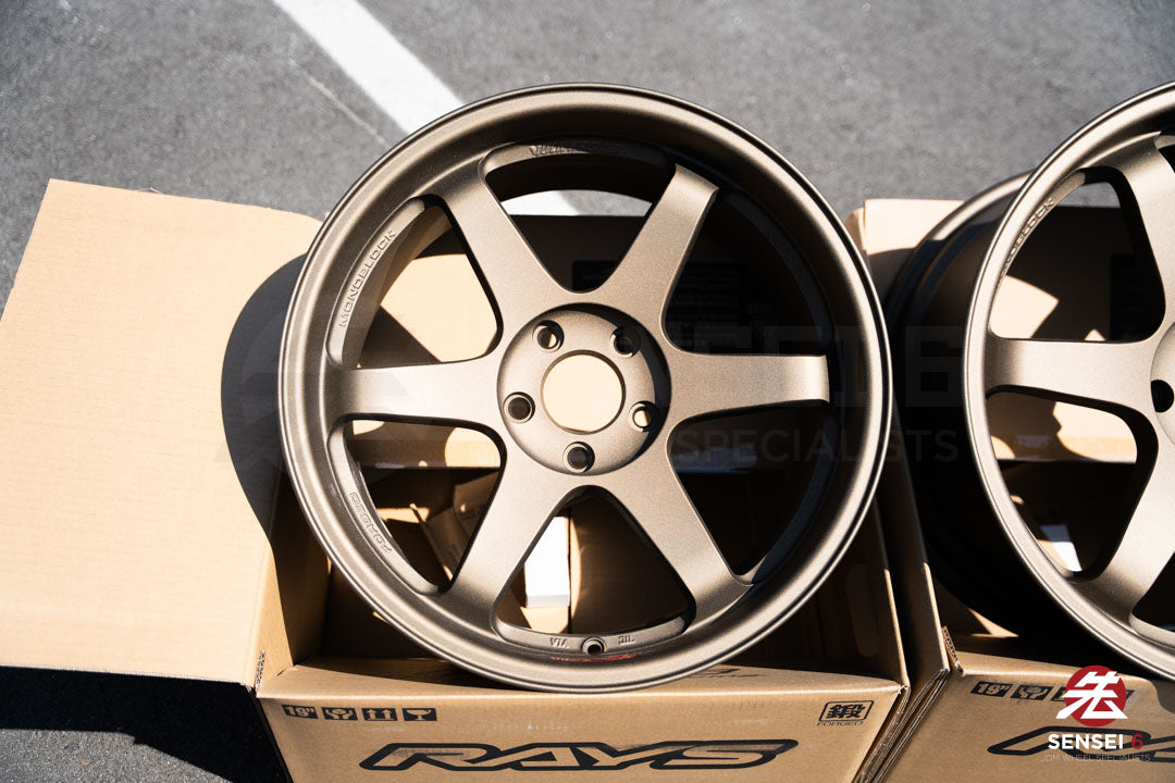 Volk TE37SL / 19x9.5 +21, 19x11 +34 / 5x120 / マットガンブロンズ (MZ)