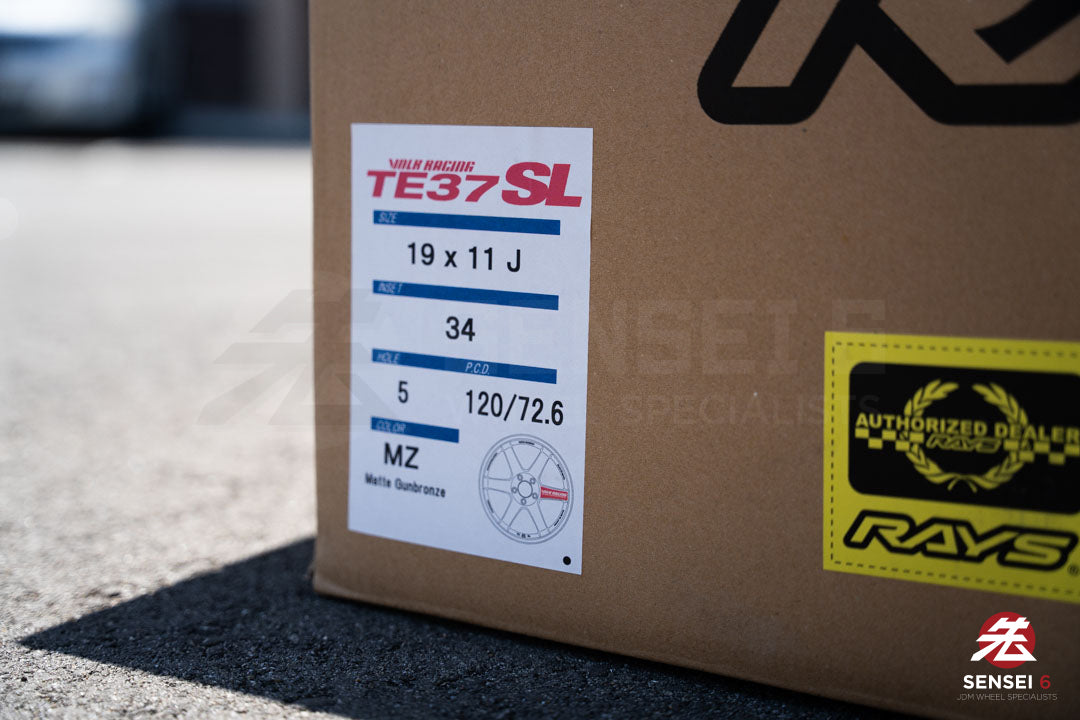 Volk TE37SL / 19x9.5 +21, 19x11 +34 / 5x120 / マットガンブロンズ (MZ)