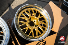 Load image into Gallery viewer, BBS E88 (Race Pocket) / 18x10 +22 , 18x11 +35 / 5x120 / Gold