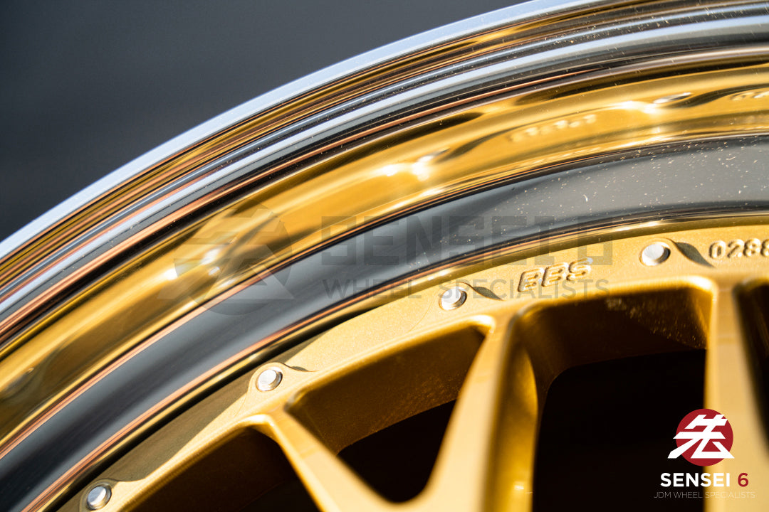 BBS E88 (Race Pocket) / 18x10 +22 , 18x11 +35 / 5x120 / Gold