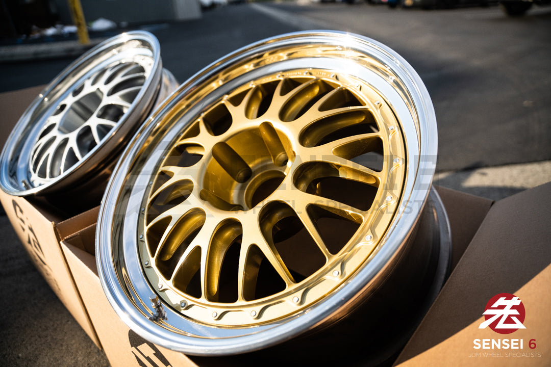 BBS E88 (Race Pocket) / 18x10 +22 , 18x11 +35 / 5x120 / Gold