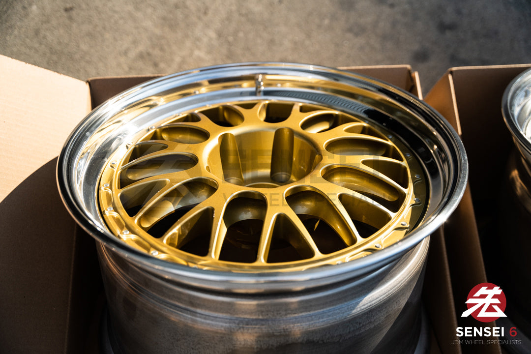 BBS E88 (Race Pocket) / 18x10 +22 , 18x11 +35 / 5x120 / Gold