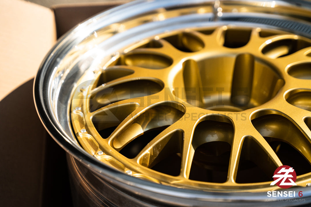 BBS E88 (Race Pocket) / 18x10 +22 , 18x11 +35 / 5x120 / Gold