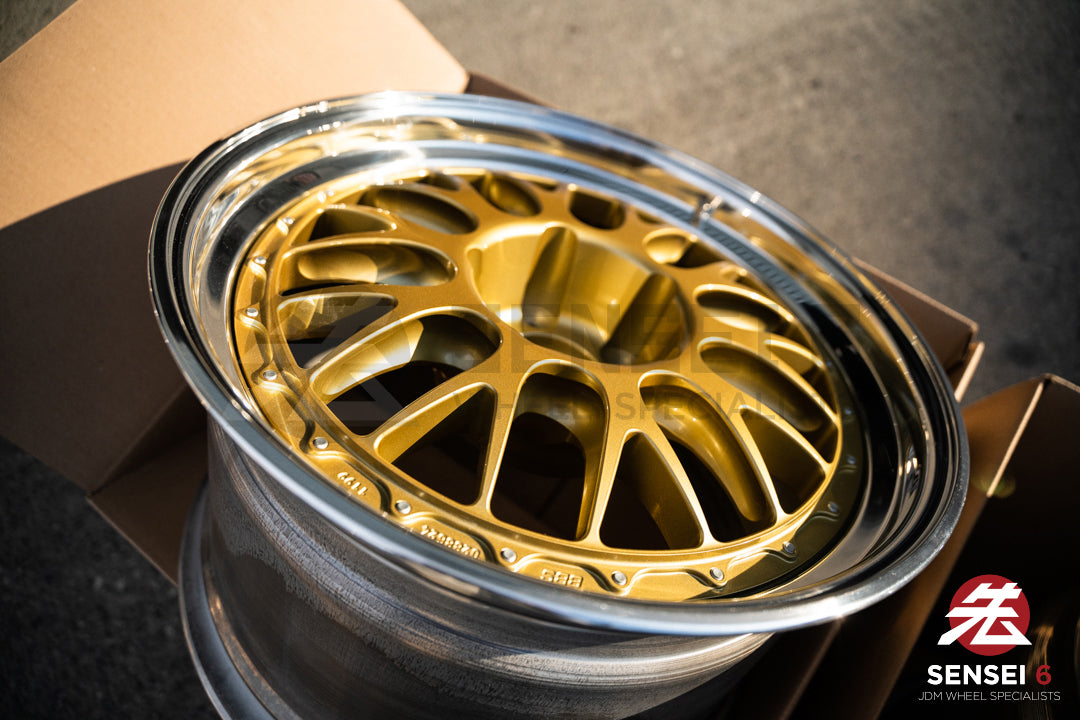 BBS E88 (Race Pocket) / 18x10 +22 , 18x11 +35 / 5x120 / Gold