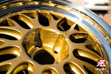 Load image into Gallery viewer, BBS E88 (Race Pocket) / 18x10 +22 , 18x11 +35 / 5x120 / Gold