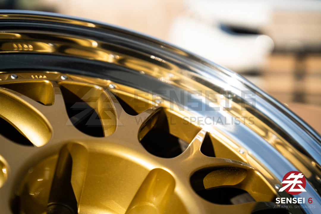 BBS E88 (Race Pocket) / 18x10 +22 , 18x11 +35 / 5x120 / Gold