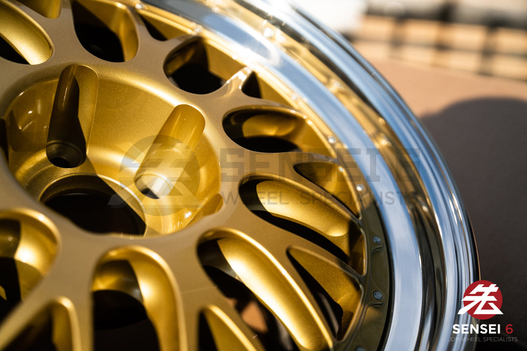 BBS E88 (Race Pocket) / 18x10 +22 , 18x11 +35 / 5x120 / Gold