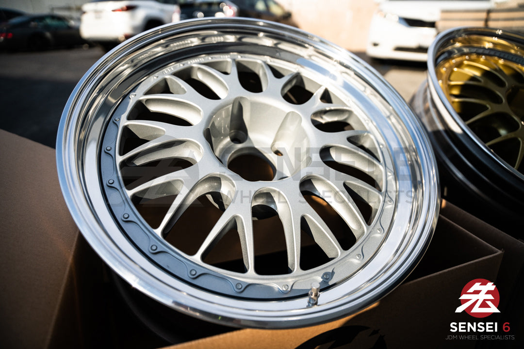 BBS E88 (Race Pocket) / 18x10 +22 , 18x11 +35 / 5x120 / Silver
