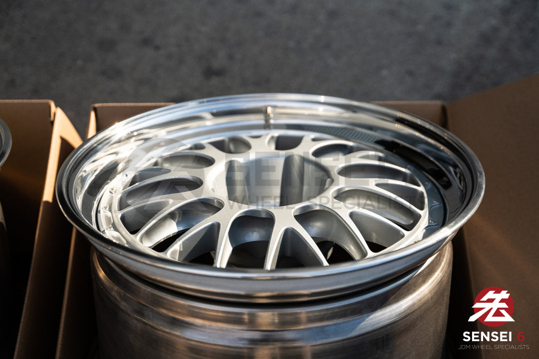 BBS E88 (Race Pocket) / 18x10 +22 , 18x11 +35 / 5x120 / Silver