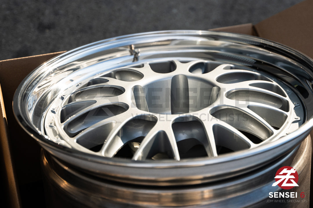 BBS E88 (Race Pocket) / 18x10 +22 , 18x11 +35 / 5x120 / Silver