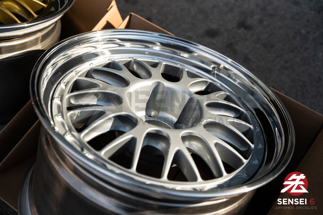 BBS E88 (Race Pocket) / 18x10 +22 , 18x11 +35 / 5x120 / Silver