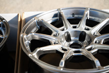 Load image into Gallery viewer, AME Galerna Refino / 18x9.5 +22 / 5x114.3 / Hyper Silver