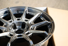 Load image into Gallery viewer, AME Galerna Refino / 18x9.5 +22 / 5x114.3 / Hyper Silver