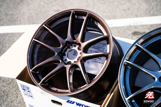Work Emotion CR Shigoku / 18x9.5 +38 / 5x114.3 / Armed Titanium (AMG)