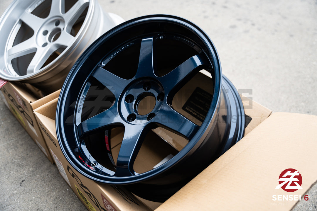 Volk TE37SL / 19x9.5 +22、19x10.5 +22 / 5x114.3 / マグブルー