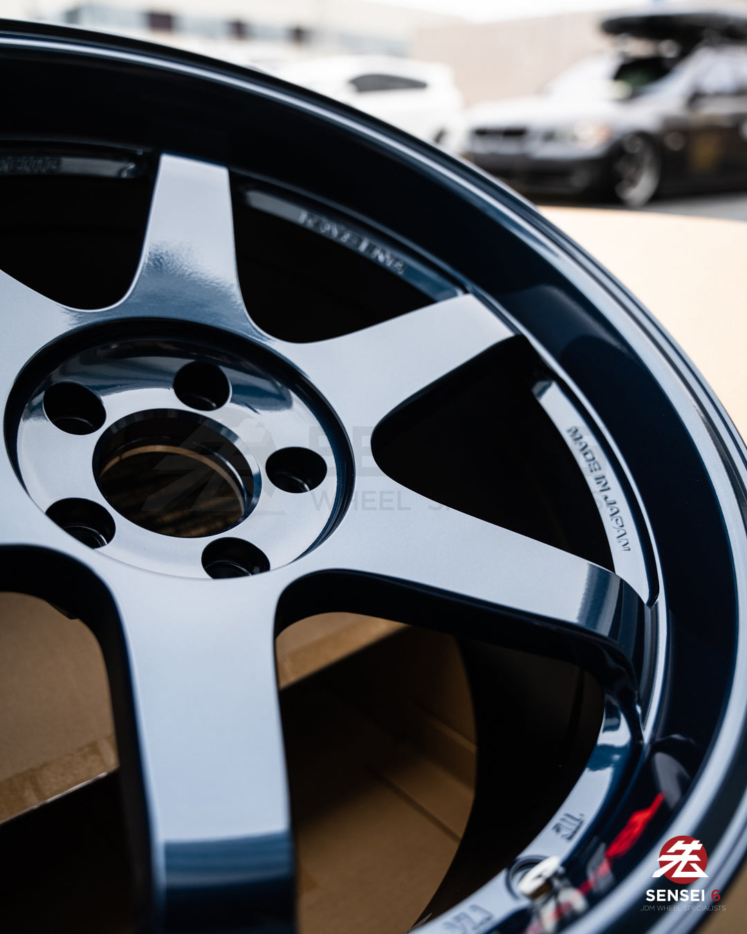 Volk TE37SL / 19x9.5 +22、19x10.5 +22 / 5x114.3 / マグブルー