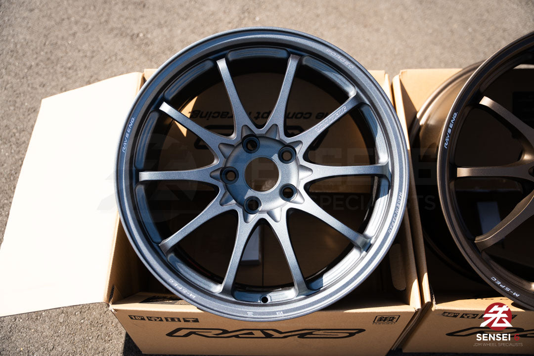 Volk CE28N-Plus M-Spec / 18x9.5 +38 / 5x114.3 / Blast Gunmetal (BW)